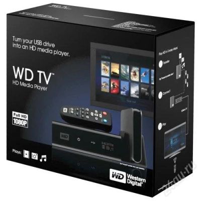 Лот: 765143. Фото: 1. WD TV2 gen2\ Western Digital Mediaplayer... DVD, Blu-Ray плееры