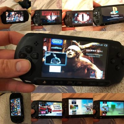 Лот: 11351139. Фото: 1. SONY PSP Прошита, 8Gb, Установлены... Игровые приставки, консоли