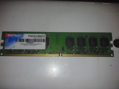 Лот: 8660146. Фото: 1. ddr2 1gb patriot. Оперативная память