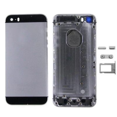 Лот: 10518174. Фото: 1. Корпус Apple iPhone SE - Серый... Корпуса, клавиатуры, кнопки