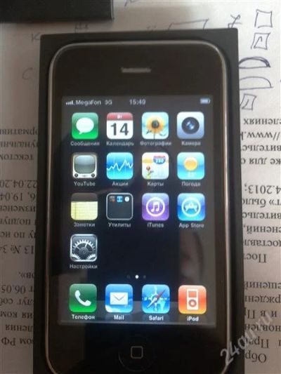 Лот: 2803355. Фото: 1. iphone 3g 8gb в новом состоянии... Смартфоны