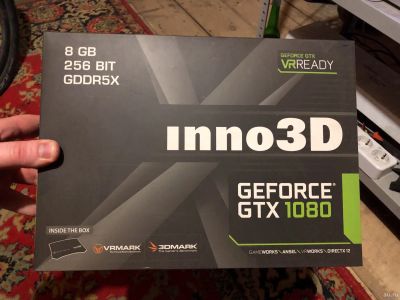Лот: 13411989. Фото: 1. Nvidia GeForce GTX1080. Видеокарты