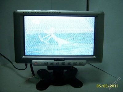 Лот: 946306. Фото: 1. Автомобильный телевизор SUPER... Мониторы, DVD