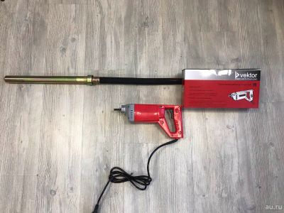 Лот: 15234382. Фото: 1. Vektor-35H/220В вибратор портативный... Электроинструмент