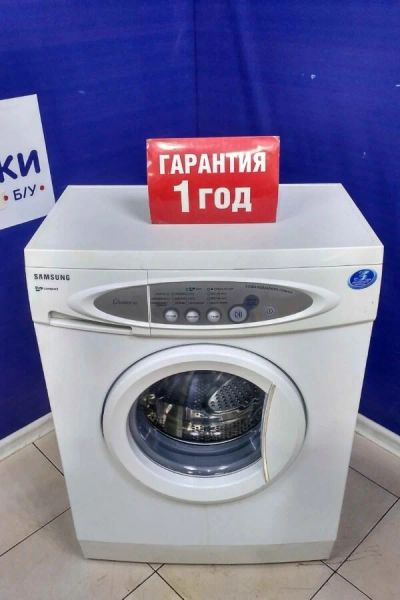 Лот: 17173531. Фото: 1. Стиральная машина samsung s 821... Стиральные машины