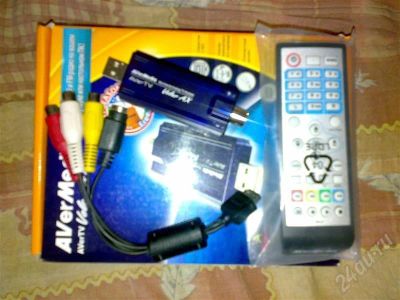 Лот: 312434. Фото: 1. AVerMedia AVerTV Volar AX (Возможно... ТВ-тюнеры и карты захвата