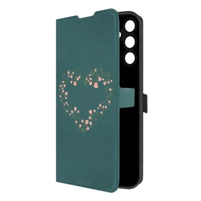 Лот: 25043818. Фото: 1. Чехол Krutoff Eco Book "Цветочное... Чехлы, бамперы