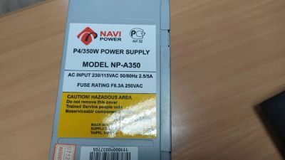 Лот: 16358994. Фото: 1. Блок питания ATX Navi Power NP-A350... Корпуса, блоки питания