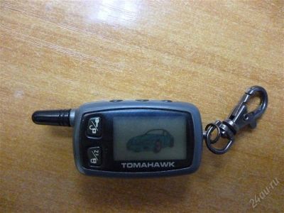 Лот: 1198989. Фото: 1. Брелок для сигнализации Tomahawk... Автомобильные сигнализации
