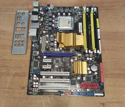 Лот: 19970840. Фото: 1. Материнская плата Asus P5QL-E... Материнские платы