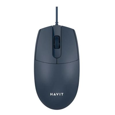 Лот: 24536012. Фото: 1. Мышь Havit MS70 Blue. Клавиатуры и мыши