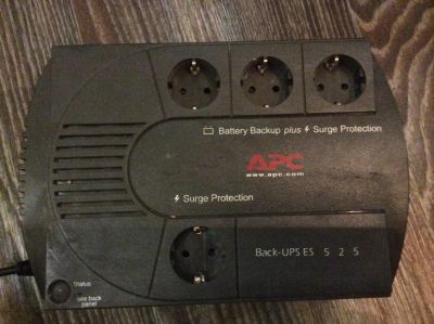Лот: 5346592. Фото: 1. Неисправный ИБП APC Back-UPS ES... ИБП, аккумуляторы для ИБП