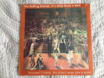 Лот: 11683990. Фото: 1. LP Rolling Stones It’s only rock... Аудиозаписи