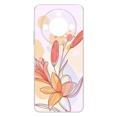 Лот: 25086568. Фото: 1. Чехол Krutoff Clear Case "Фантазия... Чехлы, бамперы