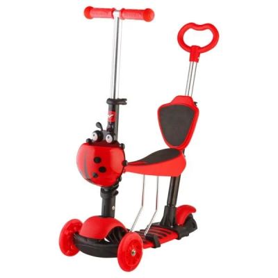 Лот: 9671105. Фото: 1. Самокат-кикборд Novatrack Disco-kids... Роликовые коньки, скейтборды, самокаты