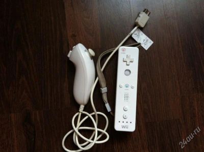 Лот: 1672246. Фото: 1. Wii Remote Controller + Wii Nunchak. Аксессуары, геймпады