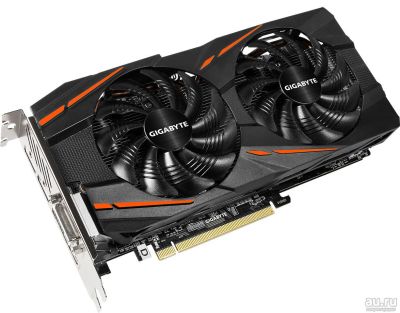 Лот: 9266094. Фото: 1. GigaByte Radeon RX 480, GV-RX480G1... Видеокарты