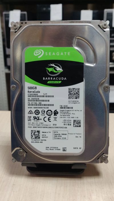 Лот: 21734508. Фото: 1. HDD 500Gb/Seagete /SATA3/3,5"/. Жёсткие диски (HDD)