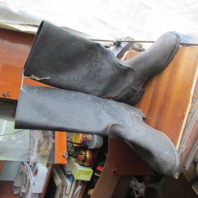 Лот: 25334385. Фото: 1. Сапоги кирзовые разм. 44 С / 28... Спецодежда, спецобувь