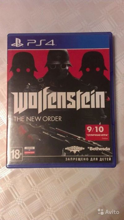 Лот: 9626533. Фото: 1. Wolfenstein: The New Order. Игры для консолей