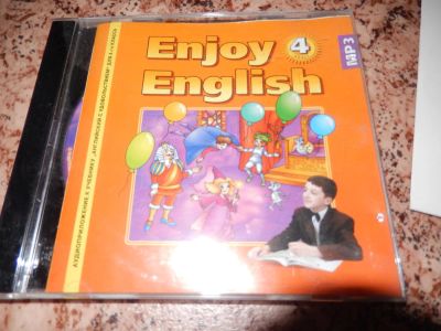 Лот: 4275890. Фото: 1. Диск Enjoy English 4 класс. Для школы