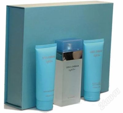 Лот: 1602818. Фото: 1. Набор D&G Light Blue читаем описание... Унисекс парфюмерия
