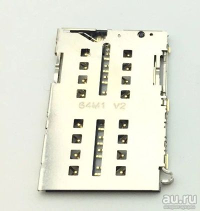 Лот: 9296141. Фото: 1. Коннектор SIM Xiaomi Mi 4c, Доставка... Шлейфы, разъёмы