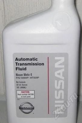 Лот: 2111788. Фото: 1. NISSAN MATIC FLUID S (1л) оригинальная... Масла, жидкости