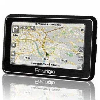 Лот: 3230937. Фото: 1. GPS-навигатор Prestigio GeoVision... Видеорегистраторы,  радар-детекторы, системы парковки