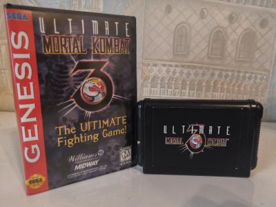 Лот: 20423349. Фото: 1. Ultimate Mortal Kombat 3 (SEGA... Игры для консолей