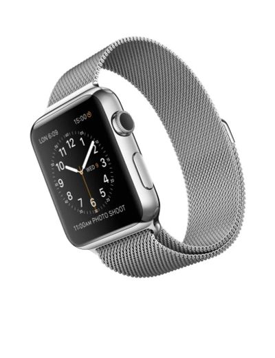 Лот: 6414847. Фото: 1. Apple Watch 42 мм из нержавеющей... Смарт-часы, фитнес-браслеты, аксессуары