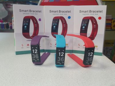 Лот: 15210500. Фото: 1. Фитнес-браслет Smart Bracelet... Смарт-часы, фитнес-браслеты, аксессуары