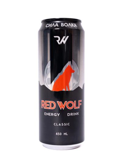 Лот: 25806629. Фото: 1. Энергетик Red Wolf. Напитки