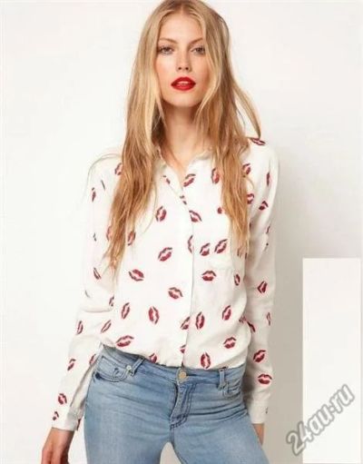 Лот: 5888409. Фото: 1. Блузка Asos. Блузы, рубашки, водолазки