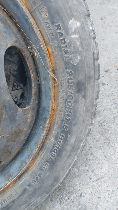 Лот: 22554986. Фото: 1. шина с диском на грузовик типа... Шины на дисках