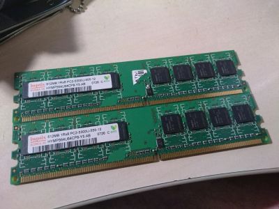 Лот: 9199249. Фото: 1. Оперативная память DDRII 2*512Mb... Оперативная память