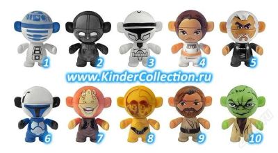 Лот: 2834944. Фото: 1. Киндер "Twistheads - Star Wars... Игрушки