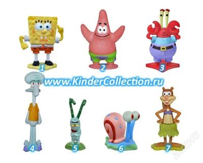 Лот: 2843063. Фото: 1. Киндер "Спанч Боб (Sponge Bob... Игрушки