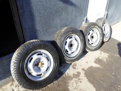 Лот: 5320260. Фото: 1. Комплект зимней резины (4х98... Шины на дисках