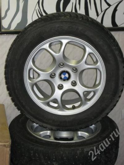 Лот: 172202. Фото: 1. Легкосплавные диски R15 для BMW... Шины