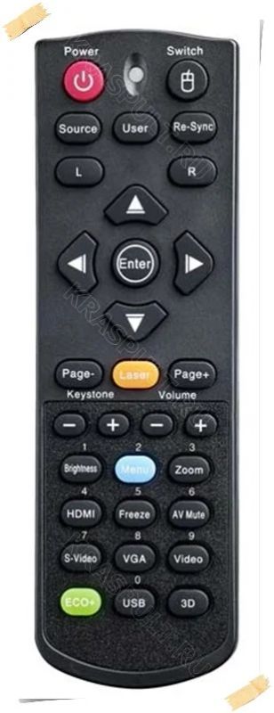 Лот: 11164237. Фото: 1. Пульт для проектора Optoma W501... Пульты ДУ
