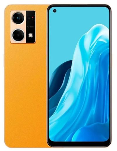 Лот: 19586029. Фото: 1. Смартфон OPPO Reno7 8/128Gb Orange. Смартфоны