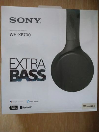 Лот: 16921700. Фото: 1. Беспроводные наушники SONY WH-XB700... Наушники, гарнитуры