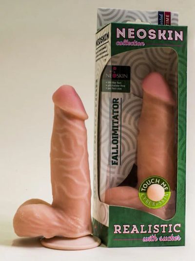 Лот: 22065624. Фото: 1. Фаллоимитатор NeoSkin 17,5 x 4... Имитаторы