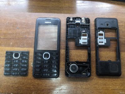 Лот: 17068237. Фото: 1. Корпусные части Nokia 206 и Nokia... Корпуса, клавиатуры, кнопки