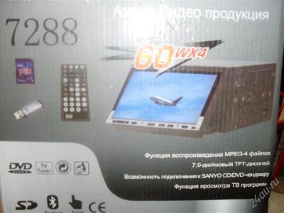 Лот: 1326411. Фото: 1. автомобильный ТВ. Мониторы, DVD
