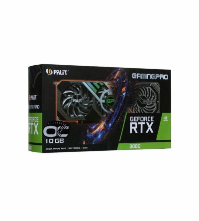 Лот: 17421056. Фото: 1. Видеокарта Palit GeForce RTX 3080... Видеокарты