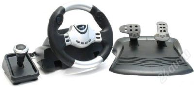 Лот: 203787. Фото: 1. Руль Genius SpeedWheel RV FF. Рули, джойстики
