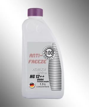 Лот: 3020135. Фото: 1. Hundert Antifreeze HG 12++ violett... Масла, жидкости