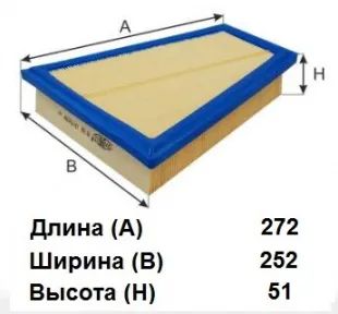 Лот: 19629594. Фото: 1. Фильтр воздушный Goodwill AG 786... Расходные материалы